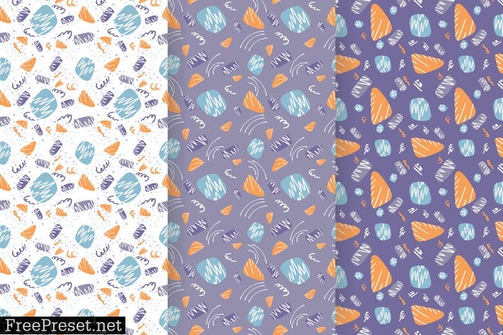 Abstract Seamless Pattern RV5W7PL