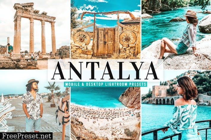 Antalya Mobile & Desktop Lightroom Presets