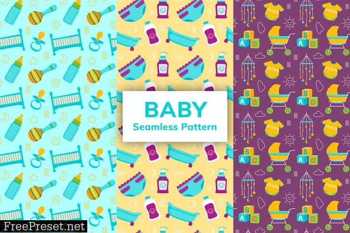 Baby Seamless Pattern CMDDUMN