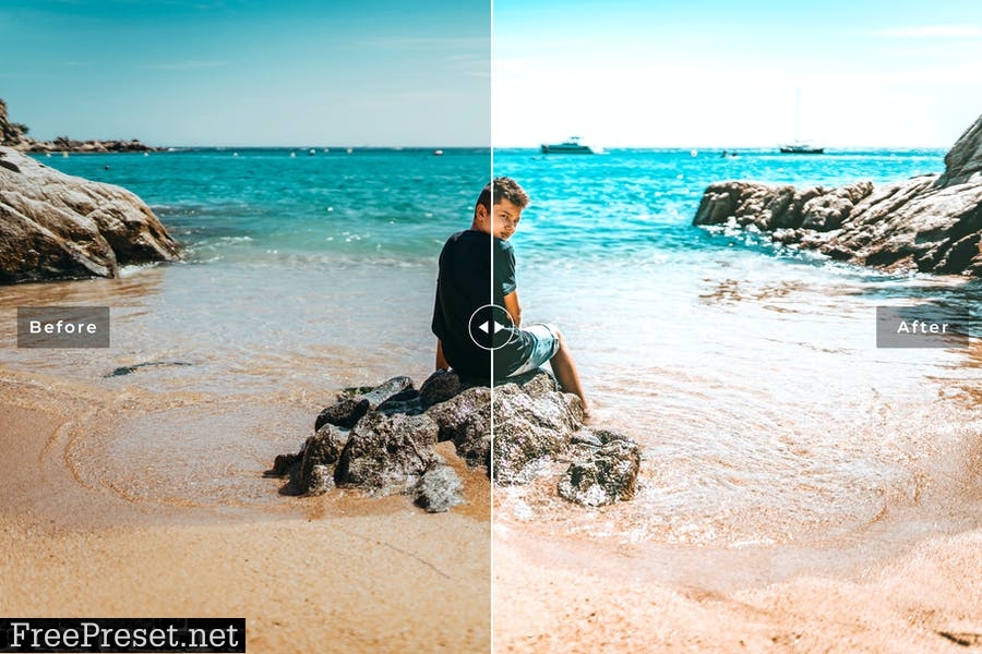 Costa Brava Mobile & Desktop Lightroom Presets