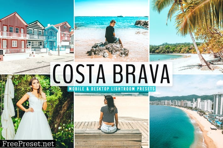 Costa Brava Mobile & Desktop Lightroom Presets