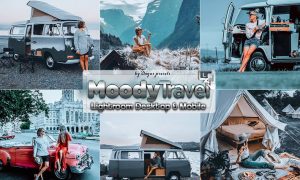 Moody Travel Lightroom Presets Mobile Desktop