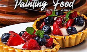 Painting Food Photoshop Actions AEVLHEB