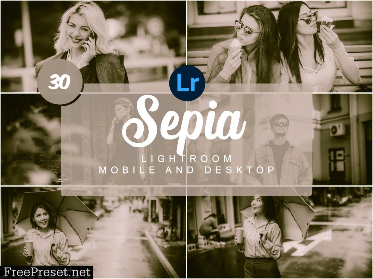 Sepia Mobile and Desktop PRESETS 5736424