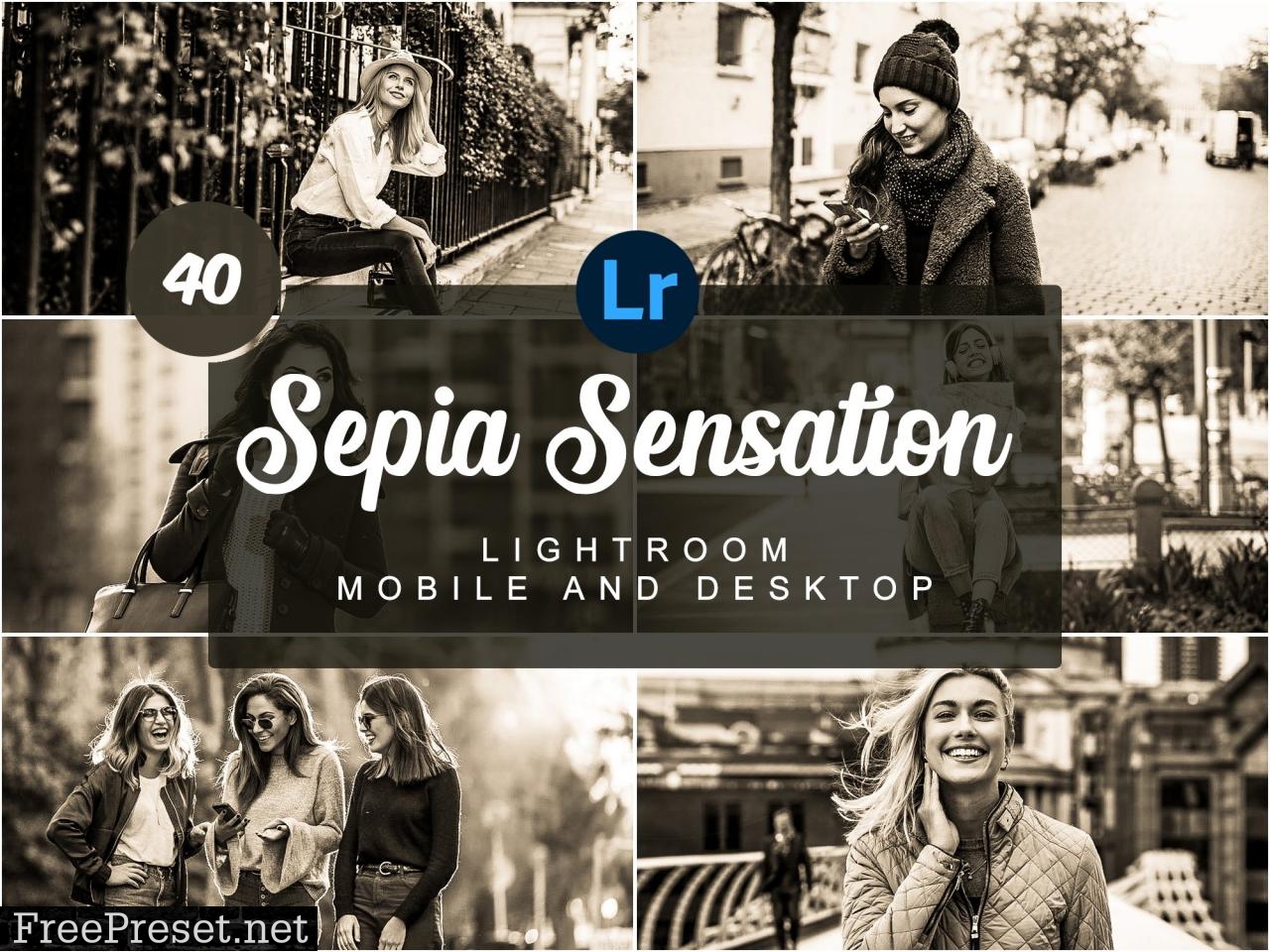 Sepia Sensation Mobile PRESETS 5736435