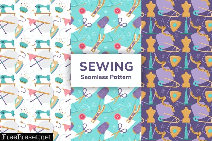 Sewing Seamless Pattern QZJ3E72