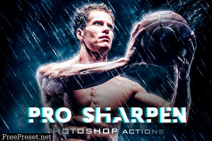 Sharpen Premium HDR Phototshop Acctions BZCDHRN