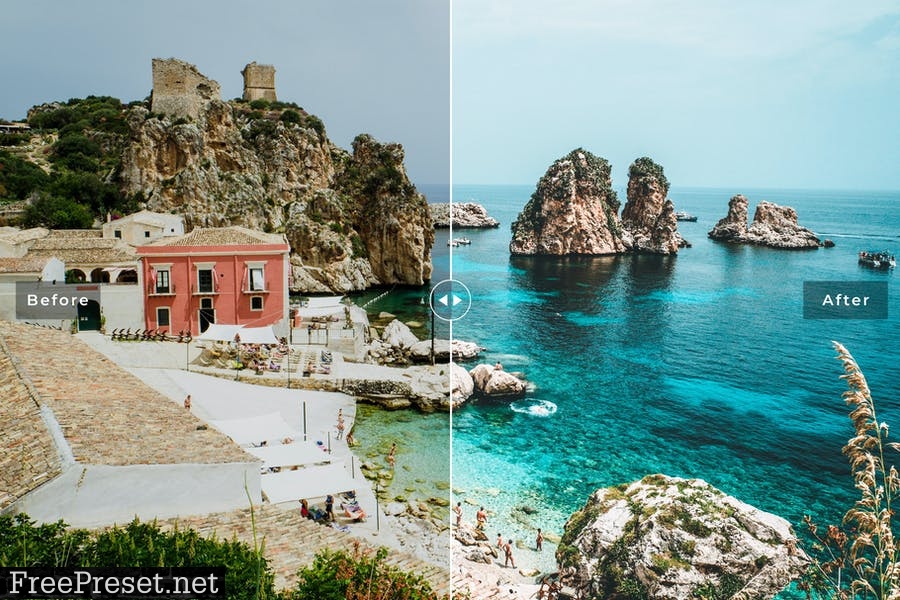 Sicily Mobile & Desktop Lightroom Presets