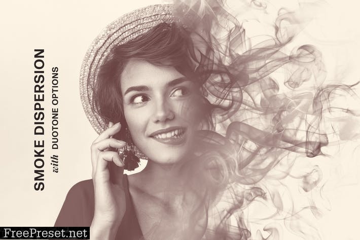 Smoke Duotone Dispersion Effect