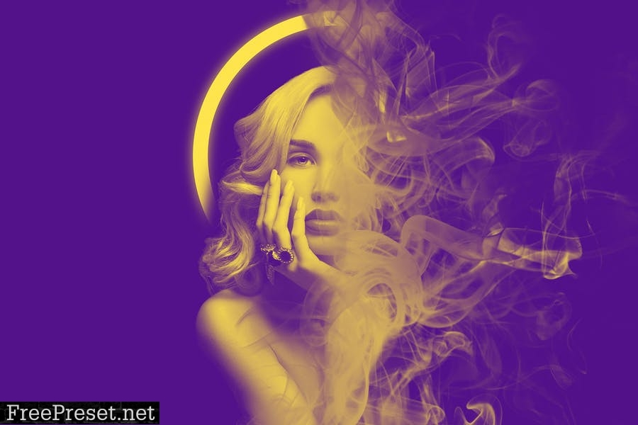 Smoke Duotone Dispersion Effect