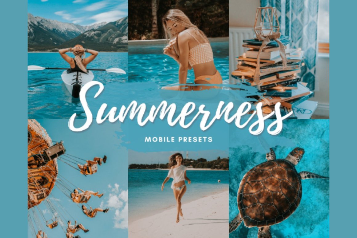 SUMMERNESS Mobile Lightroom Presets 5712586