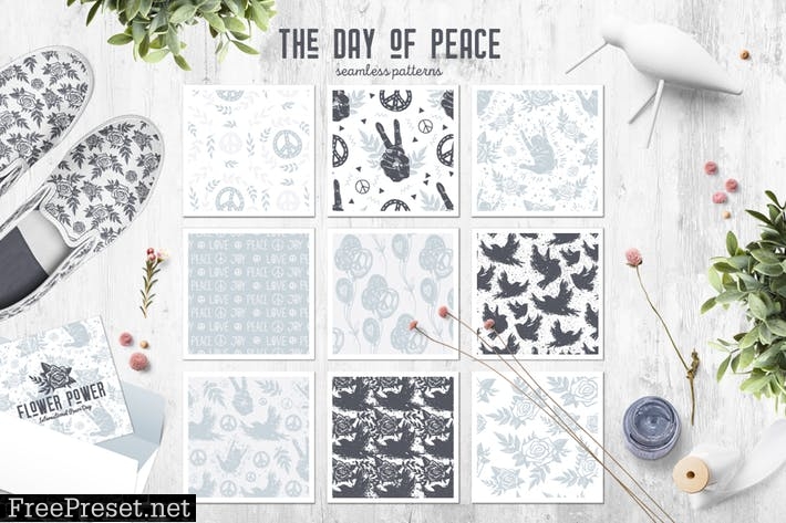 The Day of Peace // Seamless Patterns 2UDLWQY