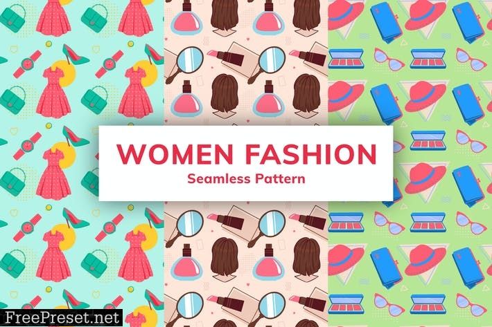 Women Fashion Seamless Pattern L3FKWE7