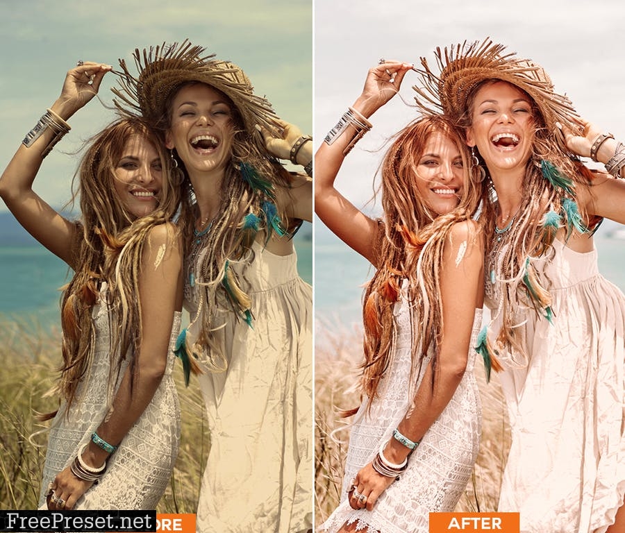 Bohemian lightroom presets