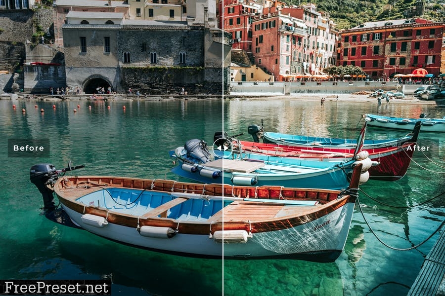 Cinque Terre Mobile & Desktop Lightroom Presets