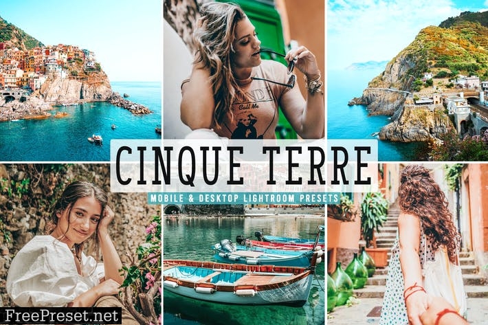 Cinque Terre Mobile & Desktop Lightroom Presets