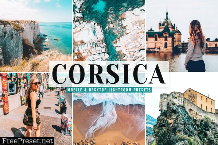 Corsica Mobile & Desktop Lightroom Presets