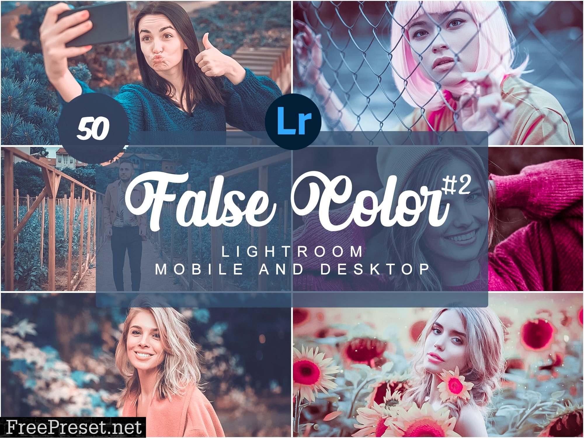 False Color Mobile Desktop PRESETS 5734595
