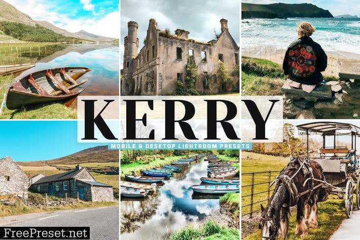 Kerry Mobile & Desktop Lightroom Presets