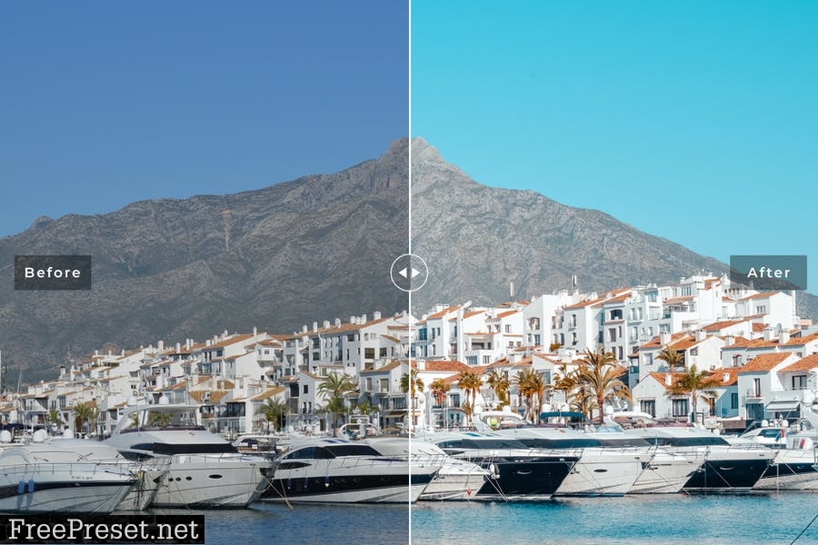 Marbella Mobile & Desktop Lightroom Presets