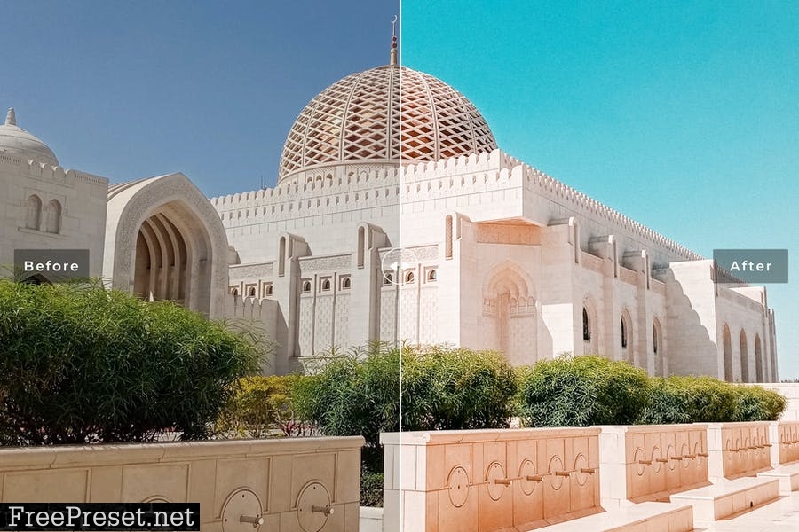 Muscat Mobile & Desktop Lightroom Presets