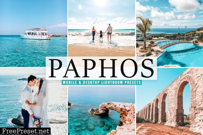 Paphos Mobile & Desktop Lightroom Presets