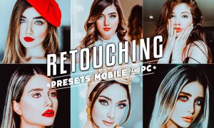 Skin Retouch Preset Lightroom Mobile and PC