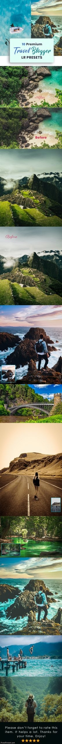 Travel Blogger Lightroom Presets 30128343