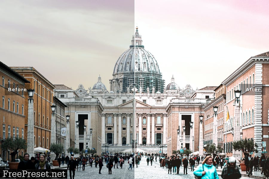 Vatican City Mobile & Desktop Lightroom Presets