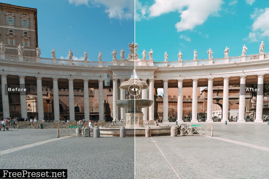 Vatican City Mobile & Desktop Lightroom Presets