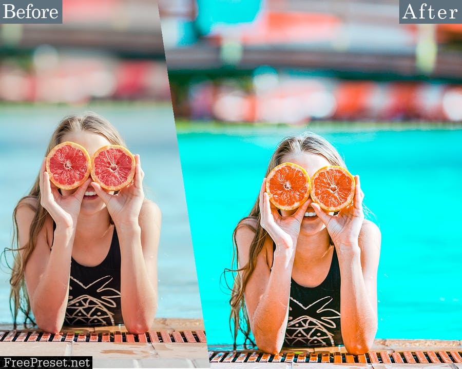 09 Orange and Teal Photoshop Actions