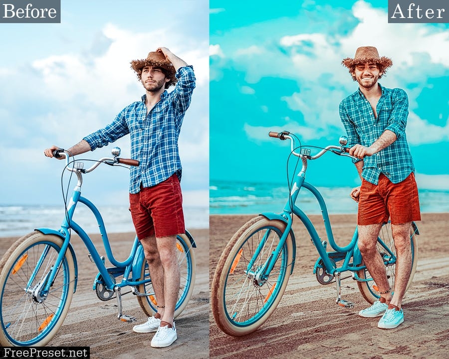 09 Orange and Teal Photoshop Actions