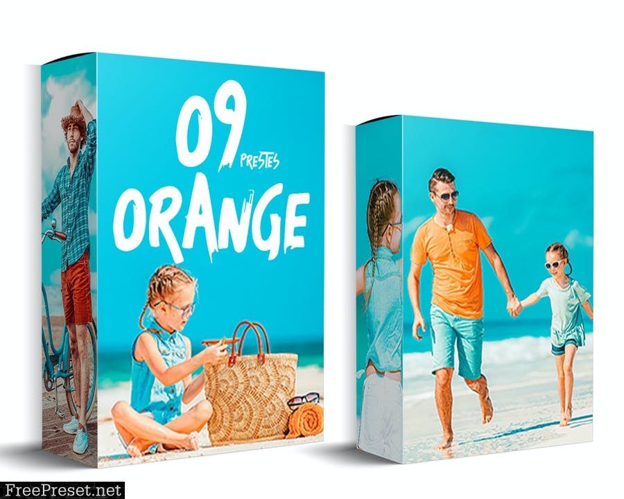 09 Orange and Teal Photoshop Actions