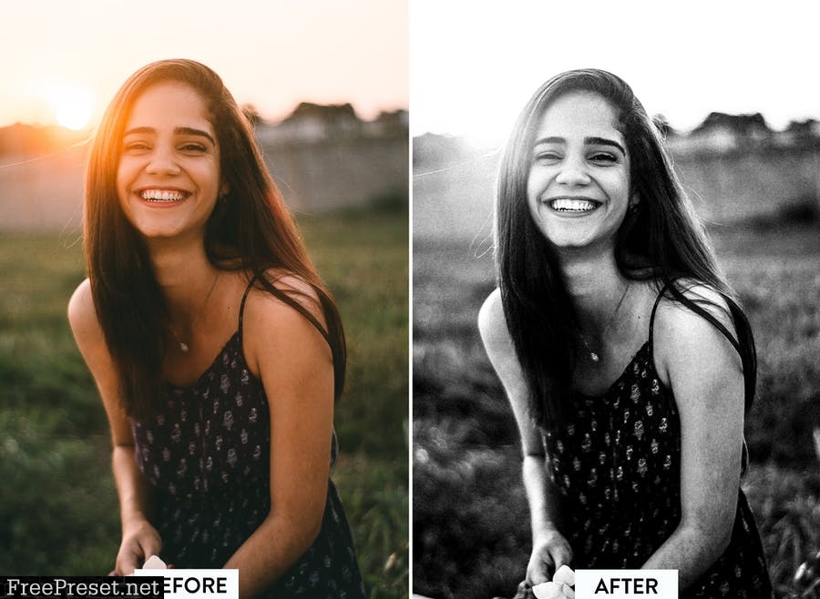 10 Black and White Film Lightroom Preset