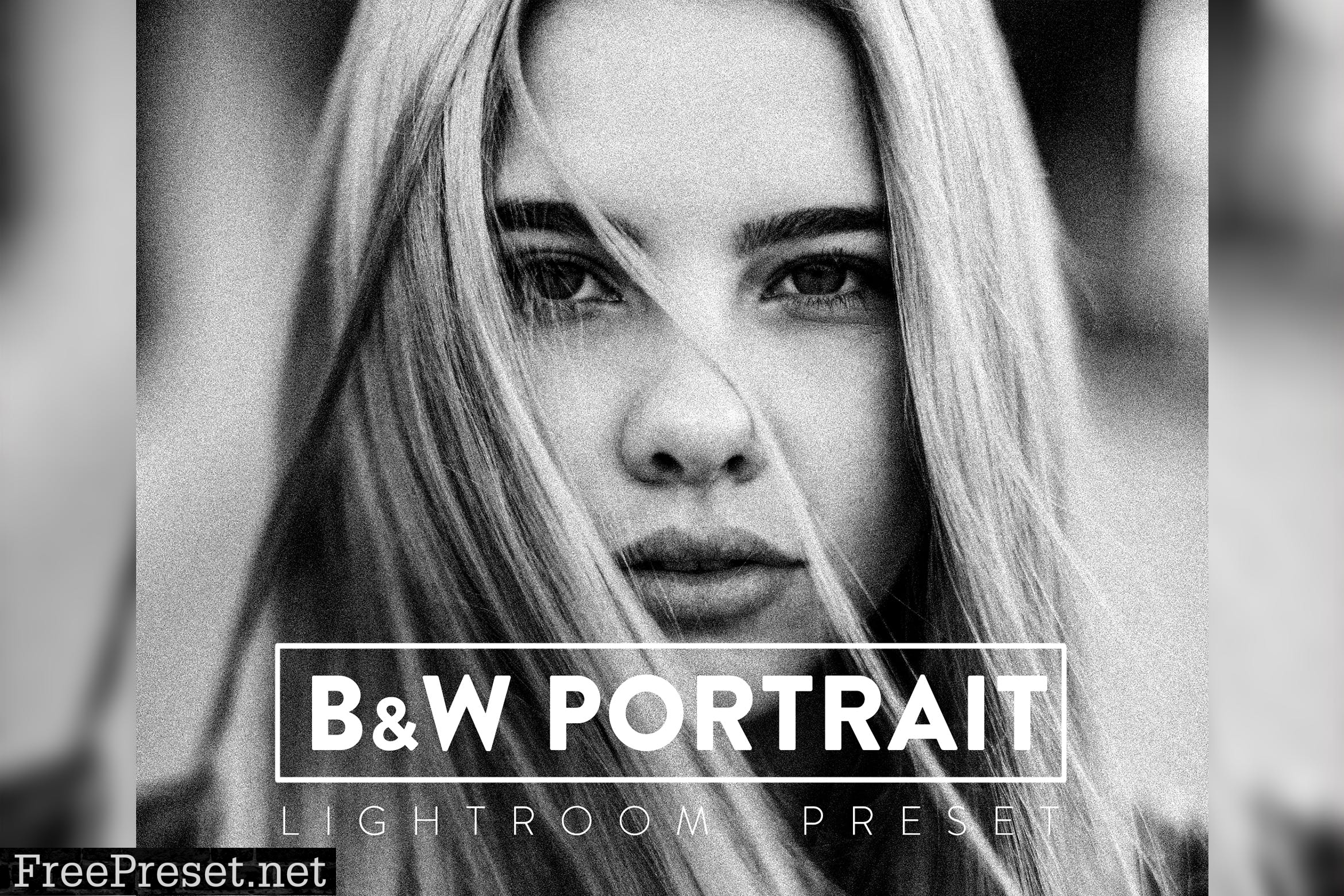 10 Black and White Portrait Lightroom Preset