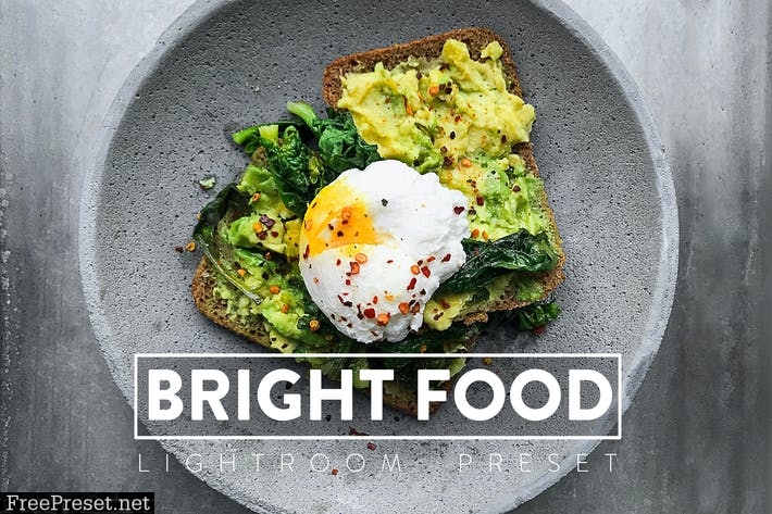 10 Bright Food Lightroom Presets