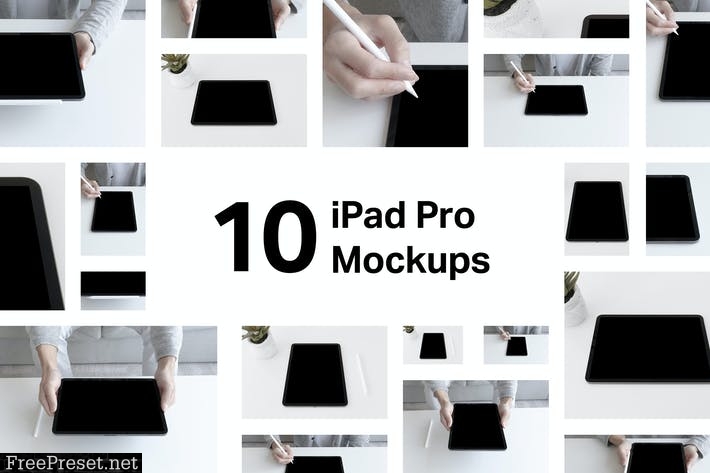 10 iPad Pro (3rd Generation) Mockups 5WD9AV