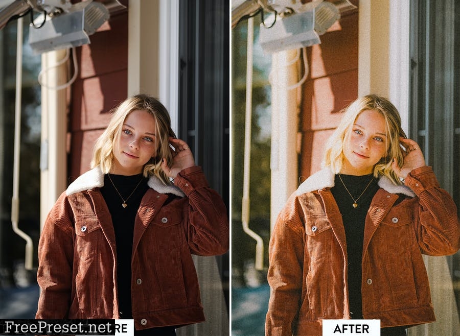 10 Retro Grain Lightroom Preset