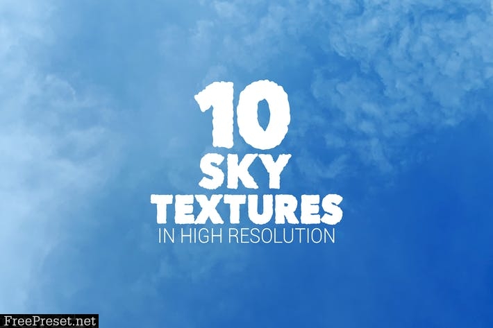 10 Sky Textures Bundle B5LKYHW