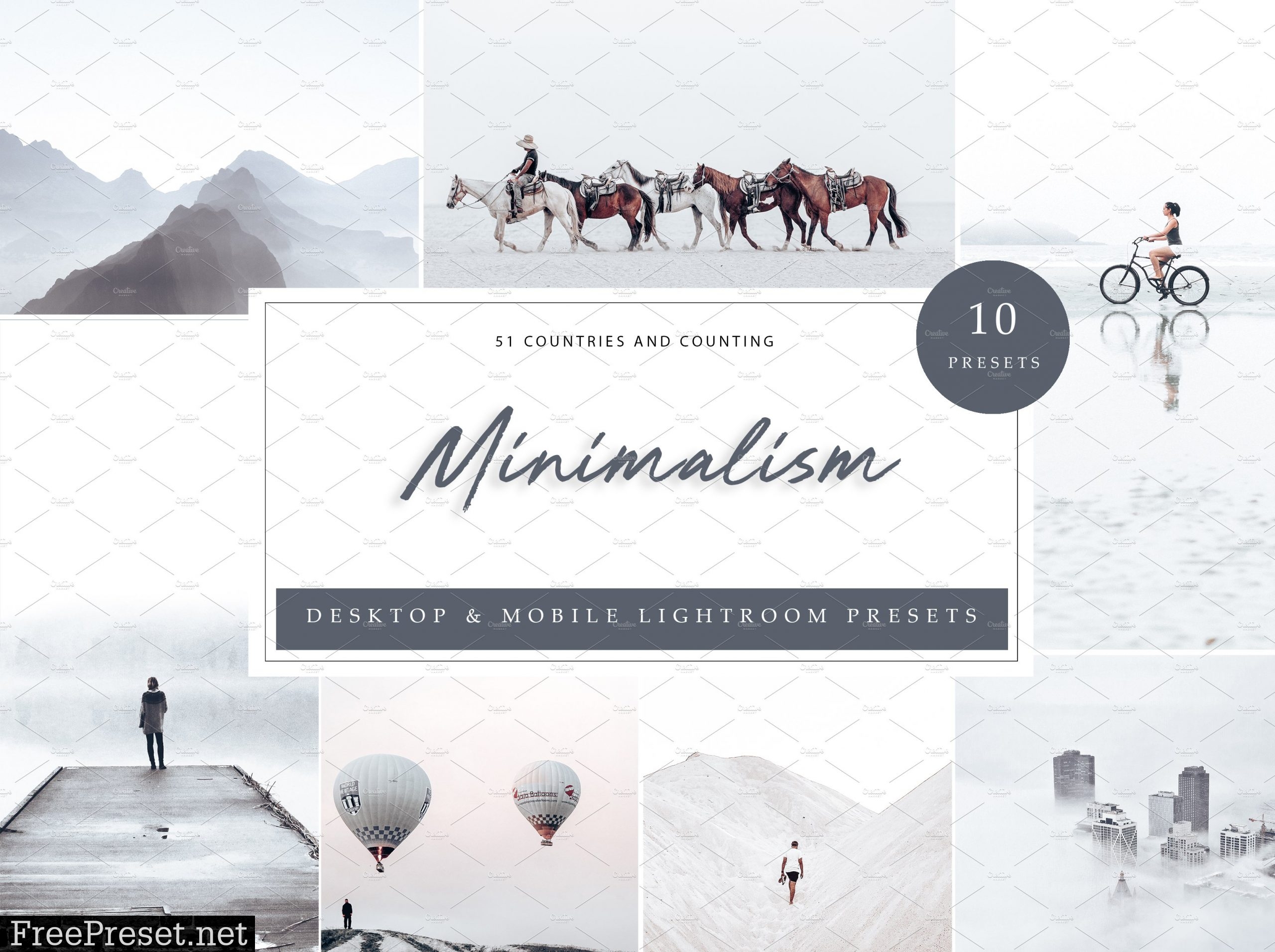 10 x Lightroom Presets, Minimalism 5962576