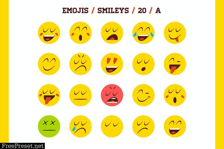 100 Emoji & Smiley Bundle Pack Vol 1 3PQDUXK