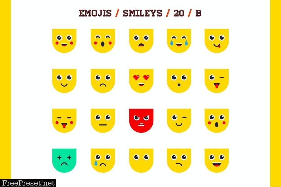 100 Emoji & Smiley Bundle Pack Vol 1 3PQDUXK