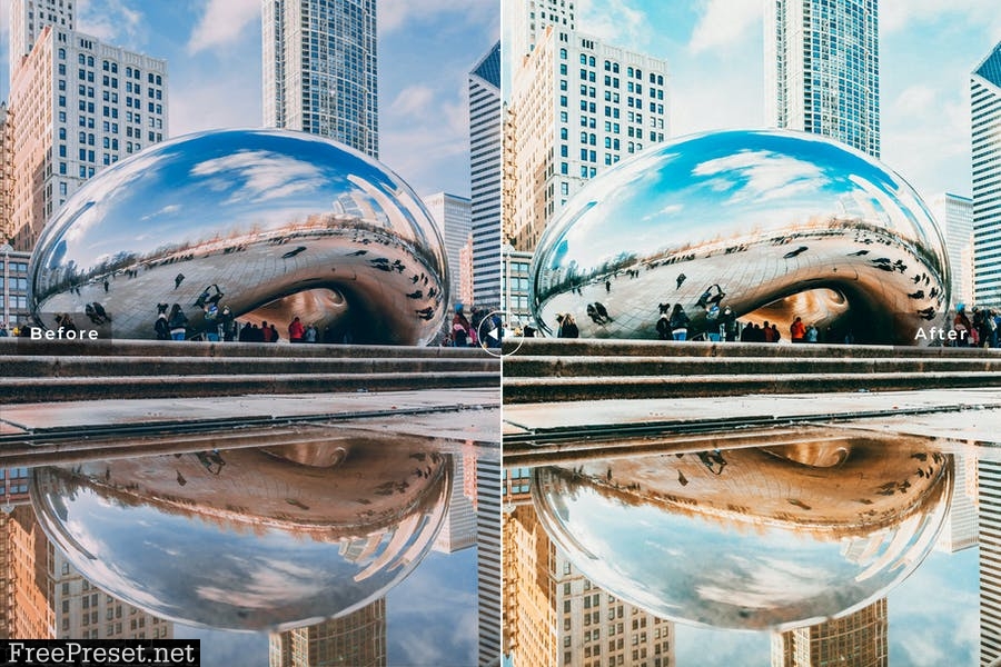 13 Chicago Mobile & Desktop Lightroom Presets