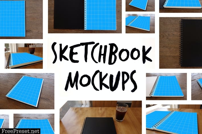 15 Sketchbook Mockups