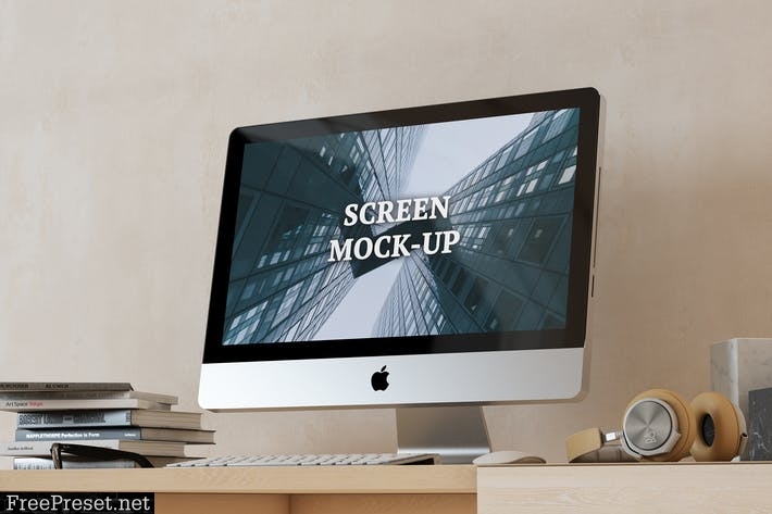 16x9 Screen Mock-Up Set 2