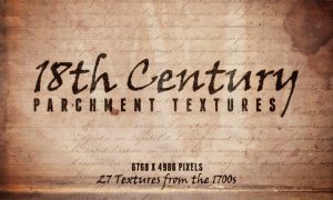 18th Century Parchment Textures Volume 1 NNMZBR