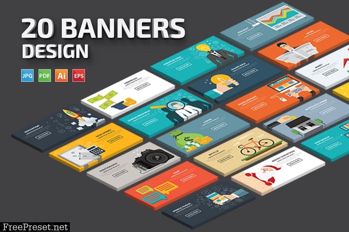 20 Banners Bundle YEMP22