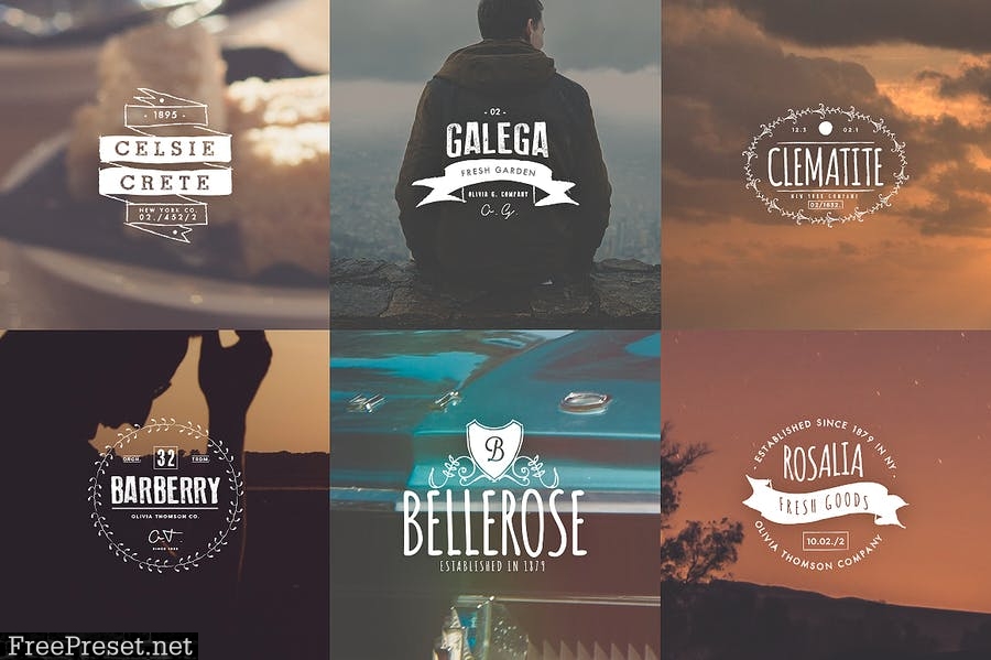 20 Vintage Logos NEFEYW