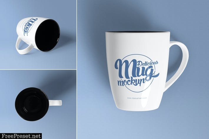 3 Awesome Coffee Mug Mockups B96927