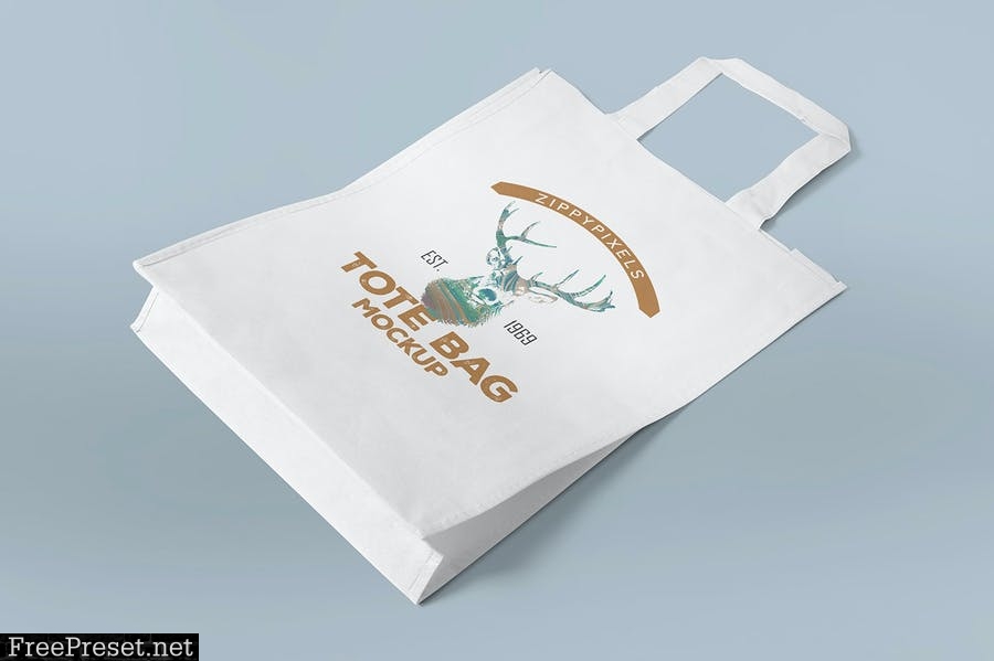 4 Tote Bag Mockups 8GPGA6